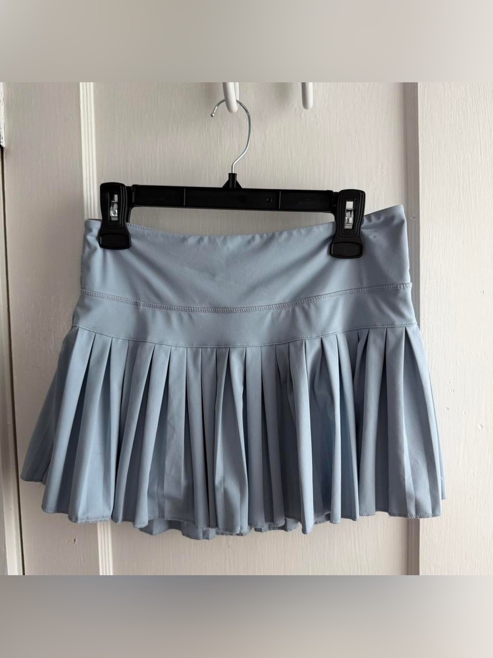 Light Blue Pleated Tennis Skirt